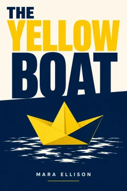 Minimal self-help book cover with one clear visual metaphor