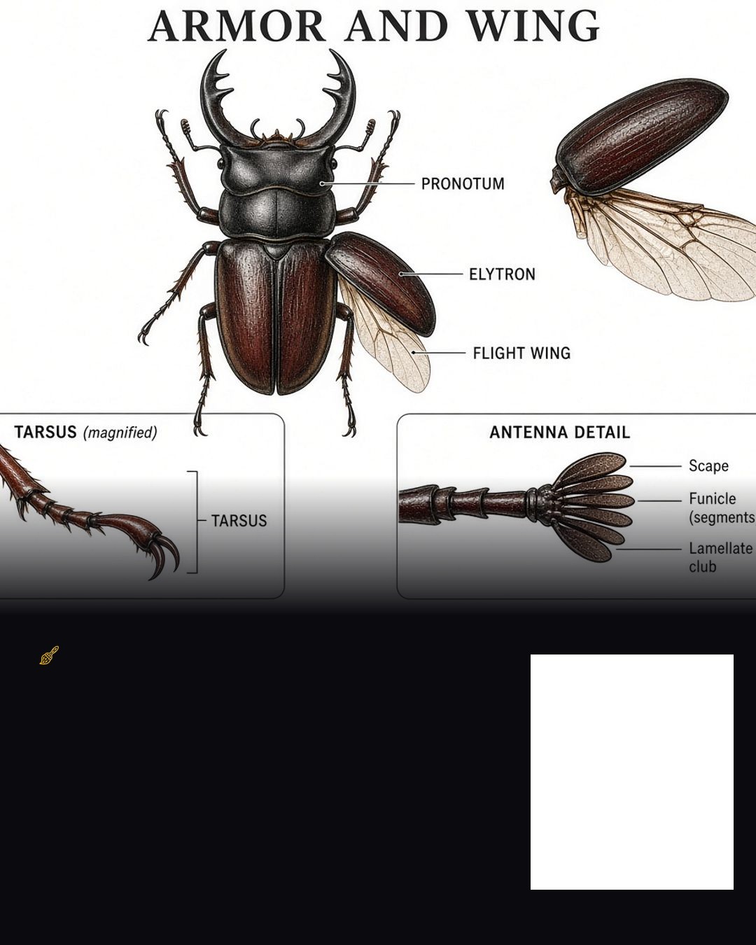 Science · Beetle plate