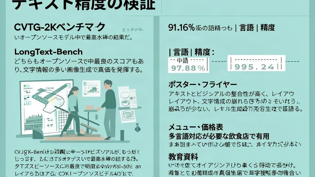 テキスト精度の検証