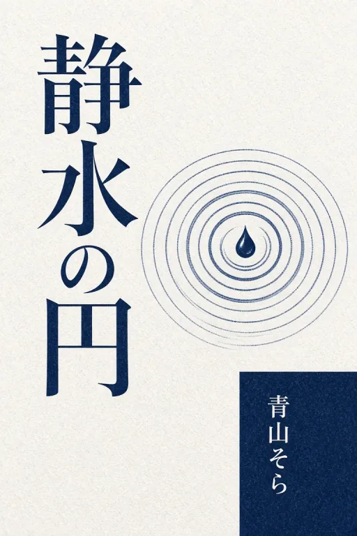 静水の円 — Japanese Minimalist / Editorial Cover