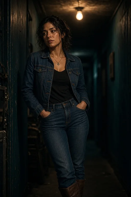Cinematic · Latina woman, 30s