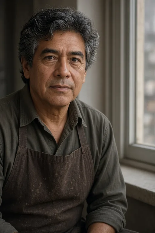 Editorial · Latino man, 50s