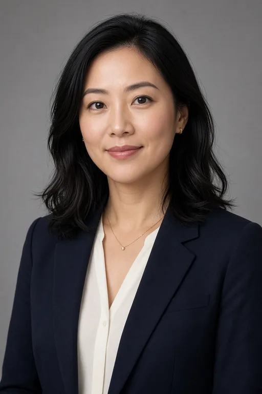 Professional Headshot · East Asian startup founder