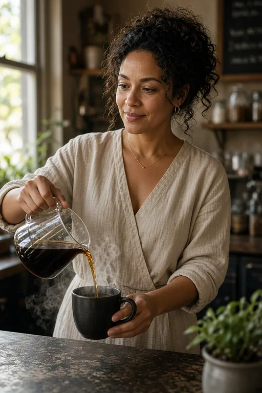 Lifestyle · mixed-heritage woman, 30s