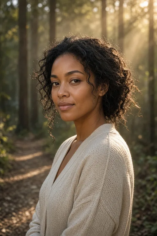 Natural Light · mixed-heritage woman, 20s