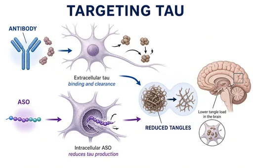 Anti-tau therapeutic strategies