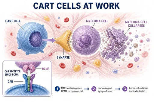 BCMA CAR-T in myeloma