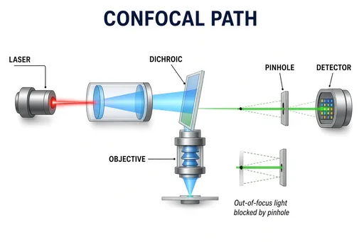 Confocal laser scanning microscope