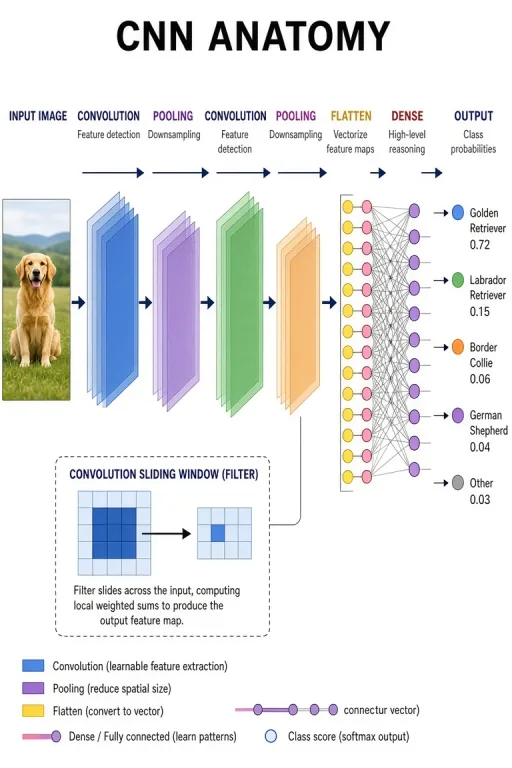 Convolutional network architecture