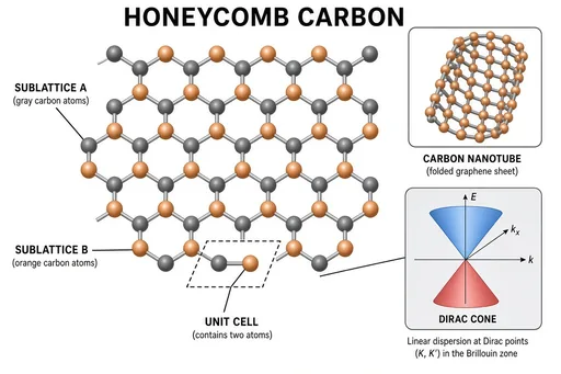 Graphene honeycomb lattice