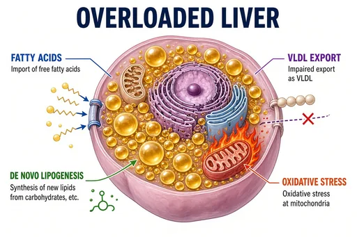 Fatty liver disease metabolism