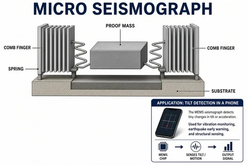 MEMS accelerometer chip