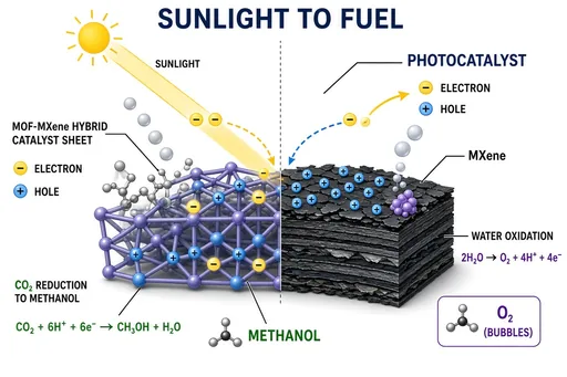 Photocatalytic CO2 conversion