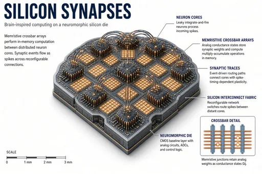 Neuromorphic chip (cover art)