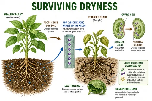 Plant drought response