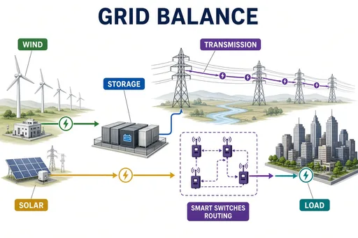Renewable-ready power grid