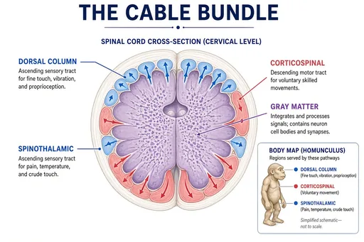 Spinal cord tracts