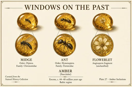 Amber inclusions gallery