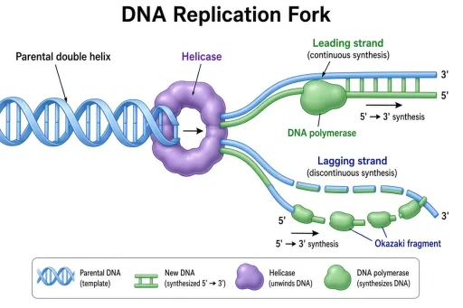 DNA replication fork (validation)