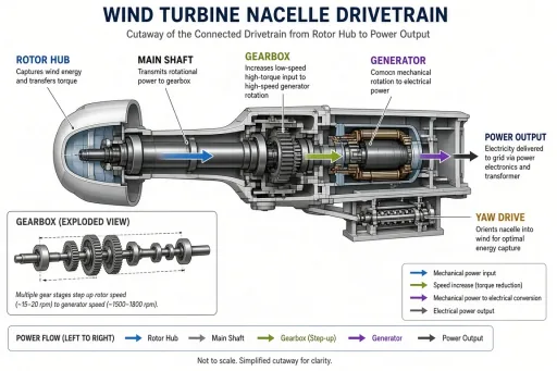 Wind turbine nacelle (validation)